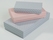 Inside out dozen steengrijs roze patroon set (24 stuks)