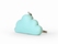 Dreams aqua sleutelhanger 5,5 cm (12 stuks)