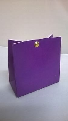 Breed tasje violet - € 0,80 /stuk - vanaf 10 stuks