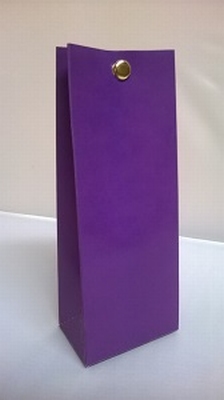 Laag tasje violet - € 0,80 /stuk - vanaf 10 stuks