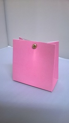 Breed tasje pink roze - € 0,80 /stuk - vanaf 10 stuks
