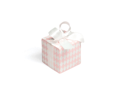 Betty Blush Arlequin kubus doosje
