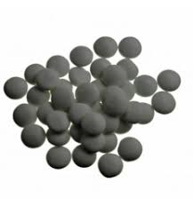 Smarties confetti grafiet grijs gelakt 1 kg