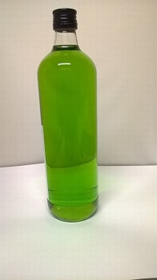 Jenever Banaan (Limoenkleur) Helder - 1 liter 18%vol - afhal