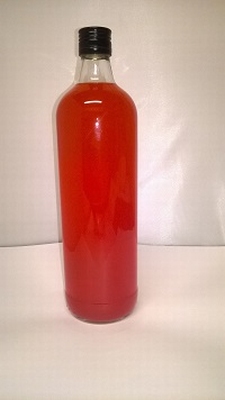 Jenever Kers (Fuchsia) Helder - 1 liter 18%vol - enkel afhal