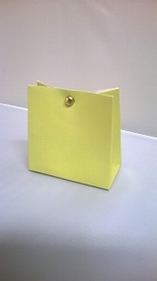 Breed tasje licht groen - € 0,80 /stuk - vanaf 10 stuks