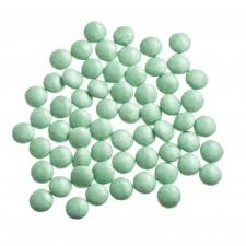 Mini smarties confetti watergroen gelakt 1 kg (munt kleur)