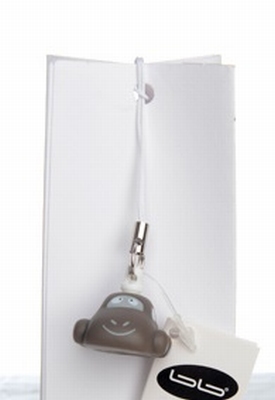 Sammy taupe mini sleutelhanger