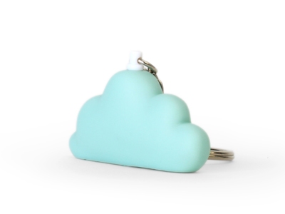 Wolk Dreams² Aqua Sleutelhanger (12 stuks)