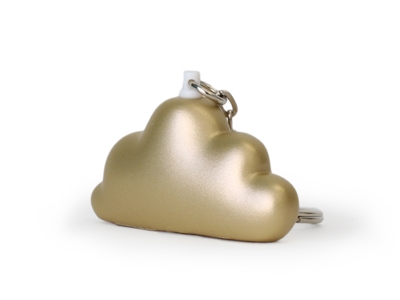 Dreams goud sleutelhanger 5,5 cm (12 stuks)