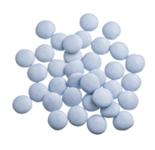 Mini Smarties Confetti Blauw Gelakt - 1 kg