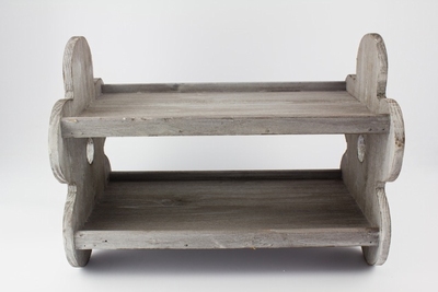 Bloemetagère Hout