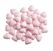 Smartie hartjes roze parelmoer 1 kg