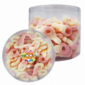 Lollywood Colors Zure Tutters Roze Wit - 1,2 kg