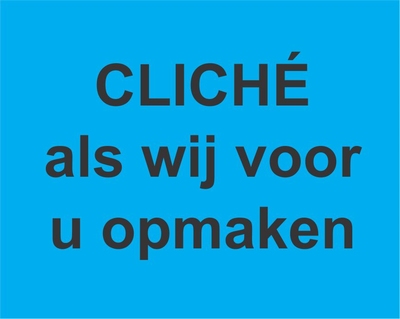Cliché, indien wij uw geboortekaart ontwerpen