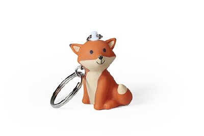 Cesar Fox Oranje Sleutelhanger (12 stuks)