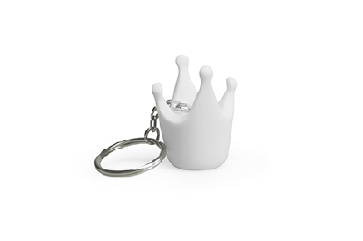 Royal Kroon Wit Sleutelhanger (12 stuks)