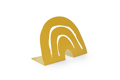 Hakuna Regenboog Mustard Staand Magneet Bord
