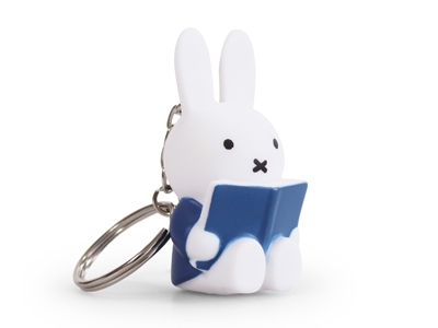 Nijntje Leest Blauw Sleutelhanger (12 stuks)