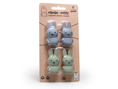 Nijntje Magneten - 4 in Blister (2 Kleuren) (6 stuks)