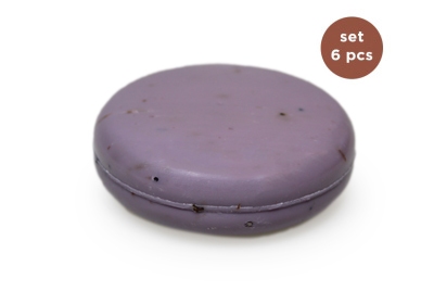 Zeep Rond Lavendel Scrub (Set van 6 stuks)