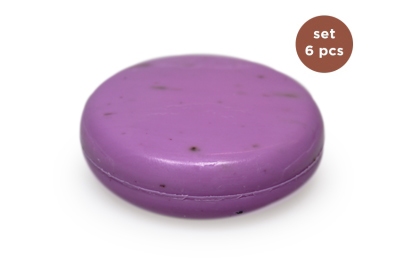 Zeep Rond Sugar Pink Scrub (Set van 6 stuks)