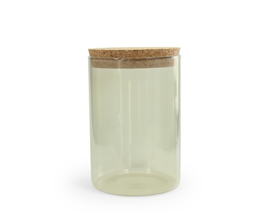 Bokaal Cotton 700 ml met Deksel Kurk - Enkel afhalen