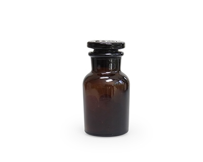 Glazen Apotheekflesje Amber 60 ml - 12 stuks
