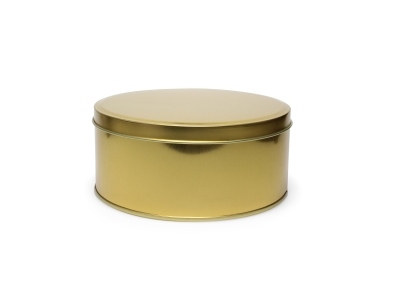 Goud Blik Ronde Bewaardoos