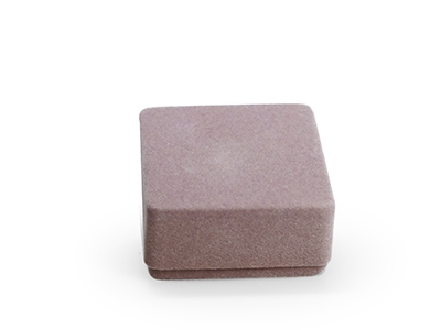 Suède Box Oud Rose Vierkant (2 sets - 6 stuks/set)