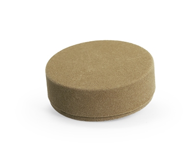 Suède Box Klei Rond (2 sets - 6 stuks/set)