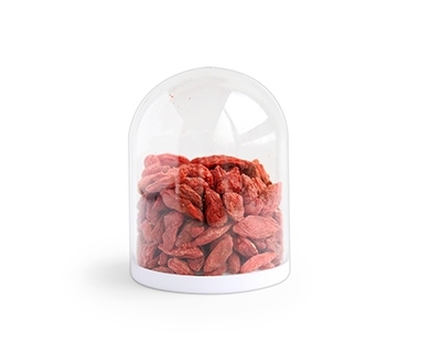 Plastic Globe Witte Bodem Ø 6,5 cm (24 stuks)