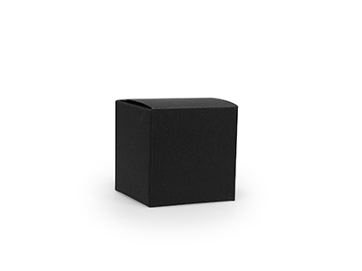 Zwart Kubus (12 stuks/set)