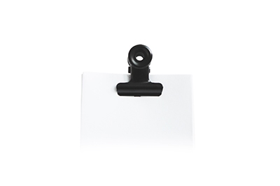 Retro Poster Mini Clip Zwart (12 stuks/set)