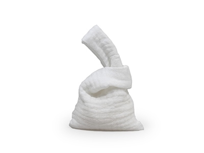 Tetra Knot Bag Wit (per 2 sets van 6 stuks)
