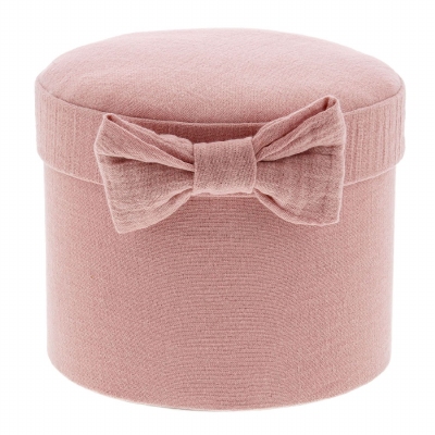 Tetra Ronde Doos met Strik GM Nude 928 (2 stuks)