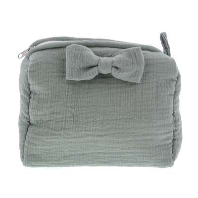 Tetra Toilettas met Strik Smokey Green 942 (2 stuks)