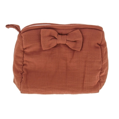 Tetra Toilettas met Strik Terra Cotta 930 (2 stuks)