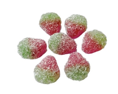Jelly Stick Zure Mini Aarbeien - 1 kg