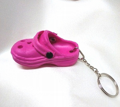 Sleutelhanger Mini Crocs Fuchsia