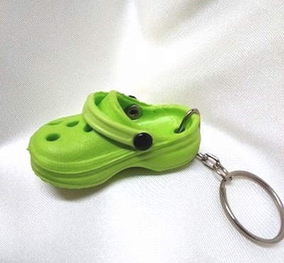 Mini Crocs fel groen